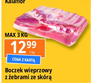 Boczek wieprzowy z żebrami promocja