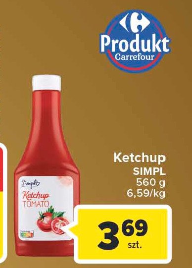 Ketchup Simpl promocje