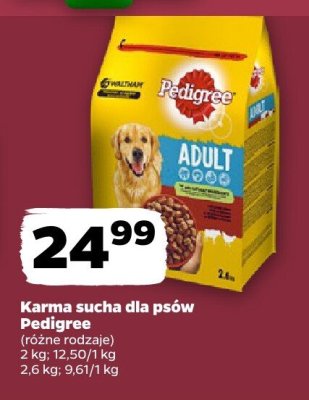 Karma sucha dla psów 2 kg (różne rodzaje) promocja w Netto