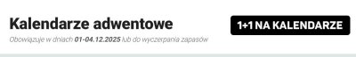 1+1 na kalendarze adwentowe!, strona 8 promocja w Rossmann