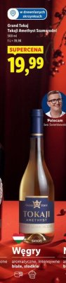 Wino Grand Tokaj Furmint Amethyst Szamorodni promocja w Lidl