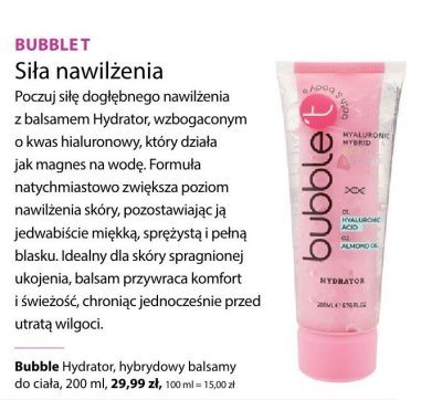 Balsam Bubble Hydrator hybrydowy promocja w Hebe