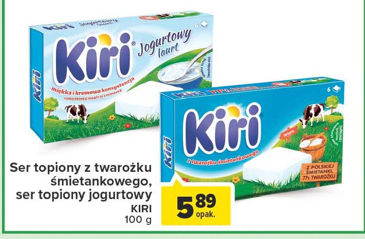 Serek jogurtowy Kiri promocja