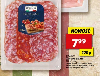 Zestaw salami Italiamo promocja
