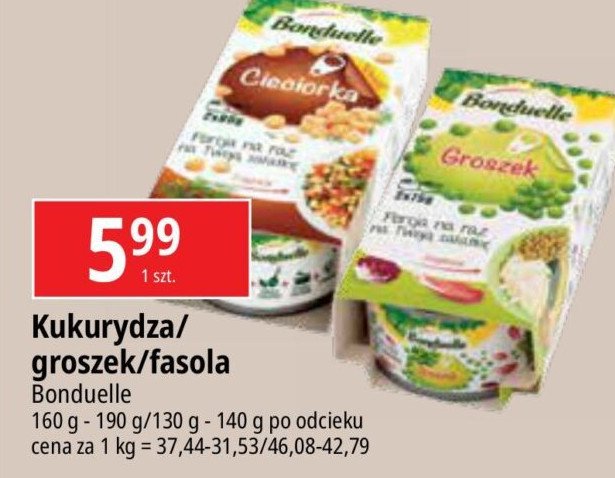 Groszek Bonduelle promocja