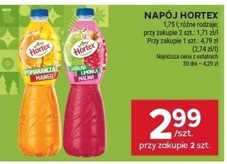 Napój Hortex promocja w Stokrotka