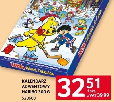 Kalendarz adwentowy Haribo promocja w Selgros