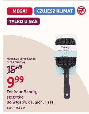 Szczotka do włosów długich  promocja w Rossmann