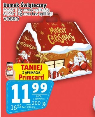 Domek Świąteczny Vobro promocja w Prim Market