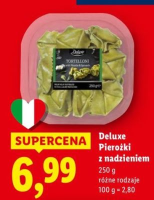 Pierożki Deluxe z nadzieniem promocja w Lidl