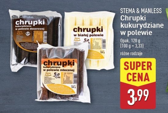 Chrupki kukurydziane w polewie mlecznej Stema polska promocja