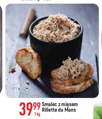 Smalec z mięsem gęsi rillettes promocja