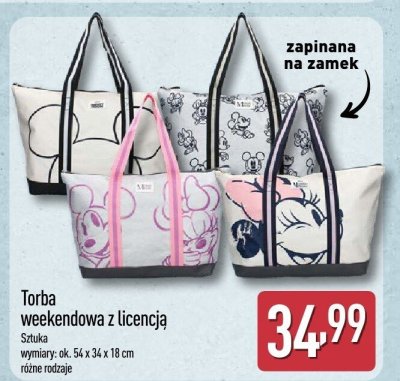 Torba weekendowa z licencją promocja w Aldi