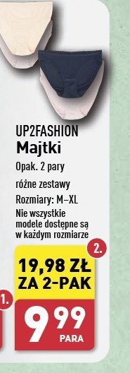 Majtki damskie m-xl Up2fashion promocja