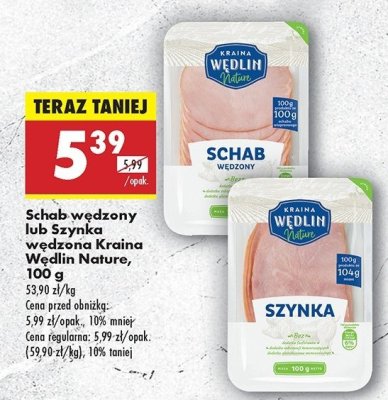 Szynka w臋dzona Kraina mi臋s nature promocja