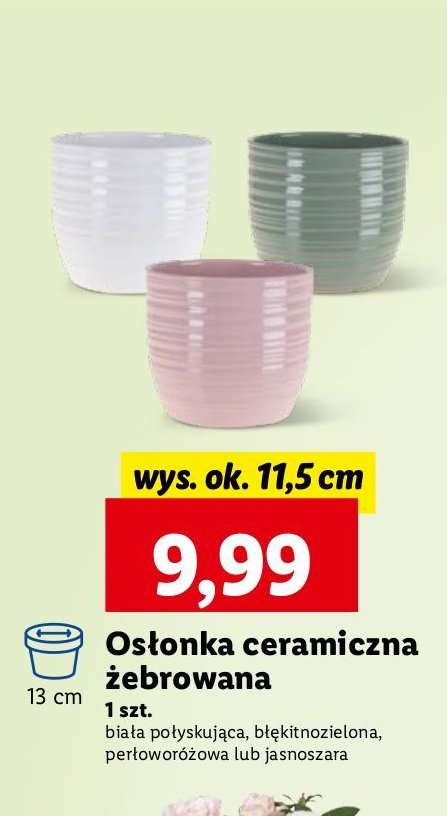 Osłonka ceramiczna 11.5 cm promocja