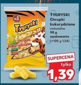 Chrupki kukurydziane Tygryski promocja