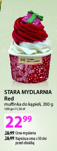 Muffinka do kąpieli Stara mydlarnia promocja w Hebe