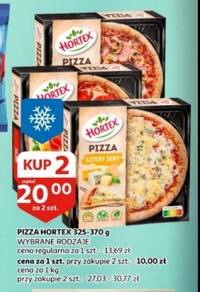 Pizza cztery sery Hortex promocja