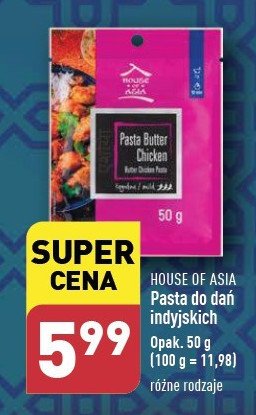 Pasta butter chicken House of asia promocja