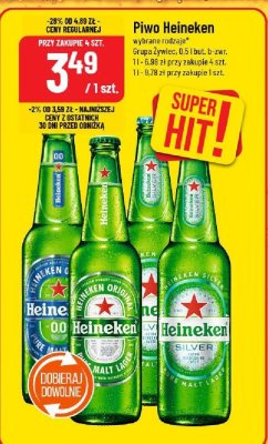 Piwo Heineken promocja w POLOmarket
