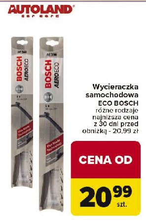 Wycieraczka 340 mm Bosch aeroeco promocja w Carrefour