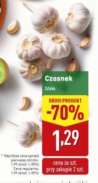 Czosnek promocja w TOPAZ