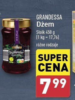 Dżem malina-jagoda-jeżyna Grandessa premium promocja