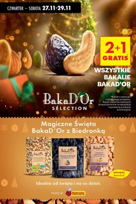 Bakalie BakaD'Or Sélection wszystkie rodzaje promocja w Biedronka