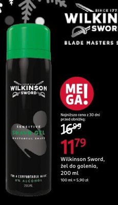 Żel do golenia, 200 ml promocja w Rossmann