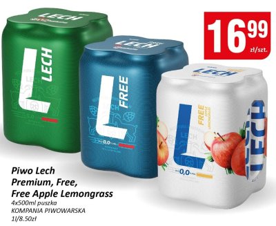 Piwo Lech Free promocja w Chorten