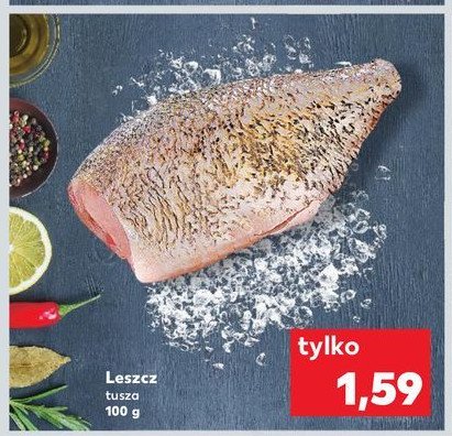 Leszcz tusza promocja w Kaufland