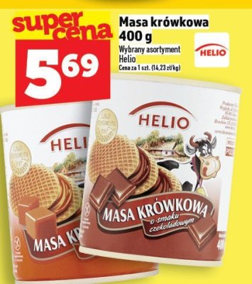 Masa krówkowa Helio 400 g promocja w TOPAZ