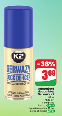Odmrażacz do zamków Gerwazy K2 promocja w Dino