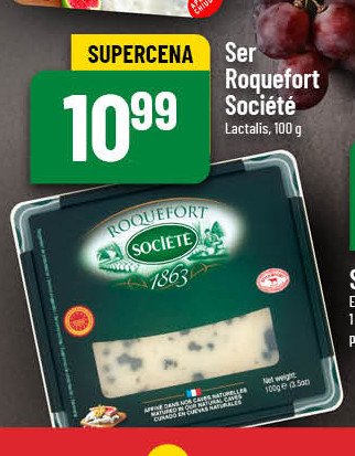 Ser pleśniowy Roquefort societe promocja