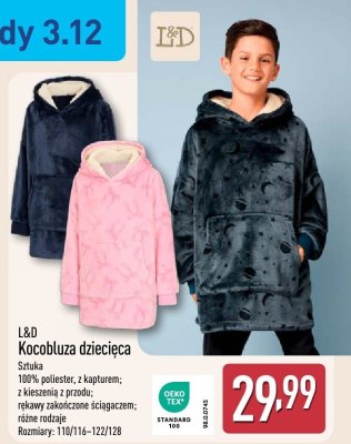 Kocobluza dziecięca L&D promocja w Aldi