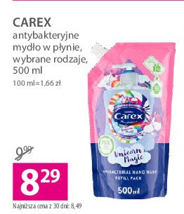 Mydło w płynie unicorn magic - zapas Carex fun edition promocja