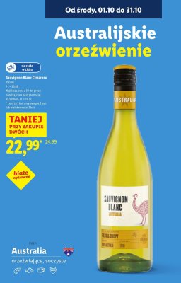 Wino Sauvignon Blanc Cimarosa 750 ml promocja