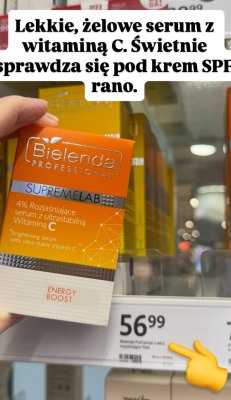 Serum rozjaśniające do twarzy żelowe z wit. C promocja w Rossmann