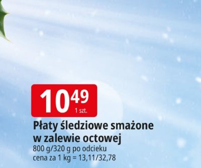 Płaty śledziowe smażone w zalewie octowej promocja w Leclerc