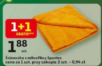 Ściereczka z mikrofibry Spontex promocja w Auchan