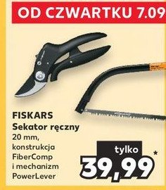 Sekator reczny 20 mm Fiskars promocja