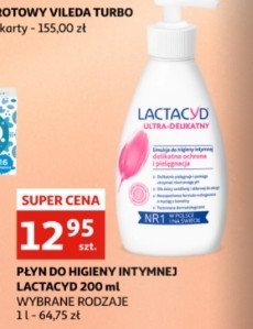 Emulsja do higieny intymnej Lactacyd promocja