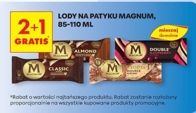 Lody na patyku Double Raspberry promocja w Biedronka