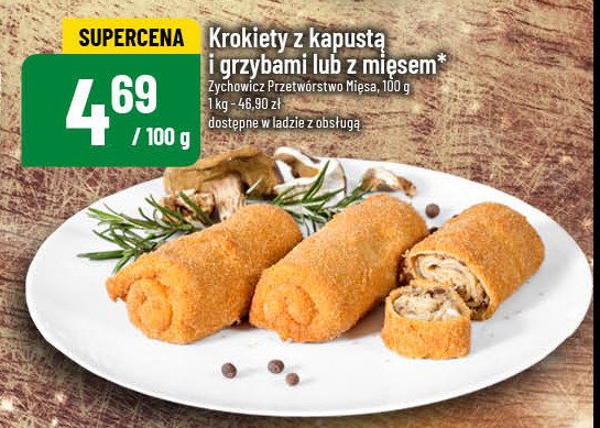 Krokiety z mięsem ZYCHOWICZ promocja