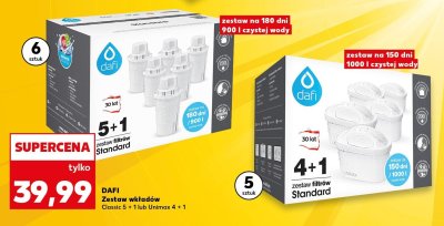 Zestaw wkładów Classic 5 + 1 lub Unimax 4 + 1 promocja w Kaufland