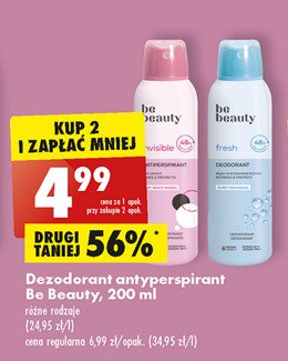 Dezodorant fresh Be beauty care promocja