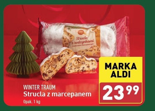 Strucla z marcepanem Wintertraum promocja