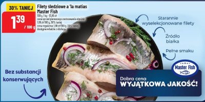 Filety śledziowe a'la matias  promocja w POLOmarket