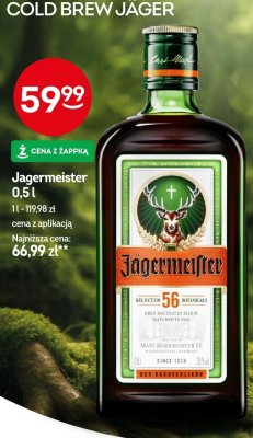Likier Jägermeister promocja w Żabka